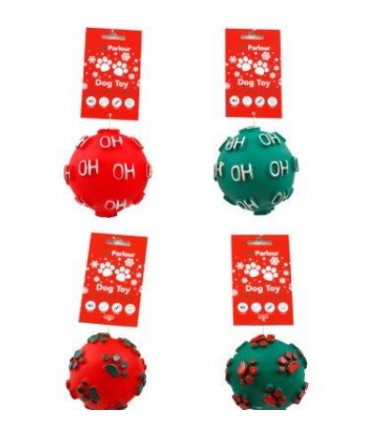 Christmas Dog Ball Toy - Click Image to Close