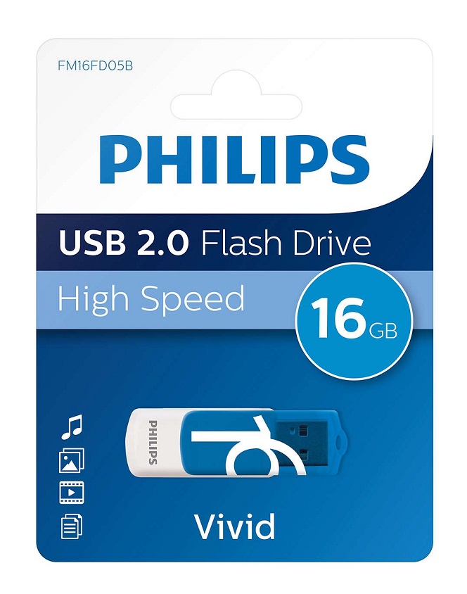 Philips 16Gb USB 2.0 Flash Drive - Click Image to Close