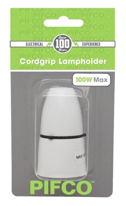 Pifco / Daweoo Cord Grip Lampholder - Click Image to Close