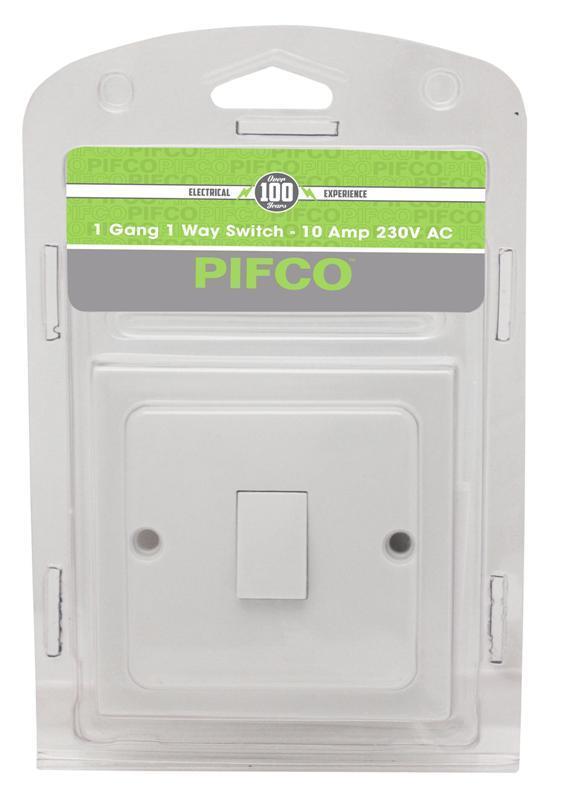 Pifco 1 Gang 1 Way Switch - Click Image to Close