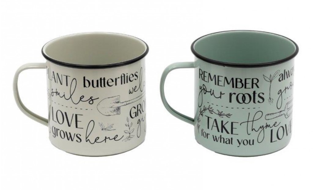 Potting Shed Tin Mug 9cm - Click Image to Close