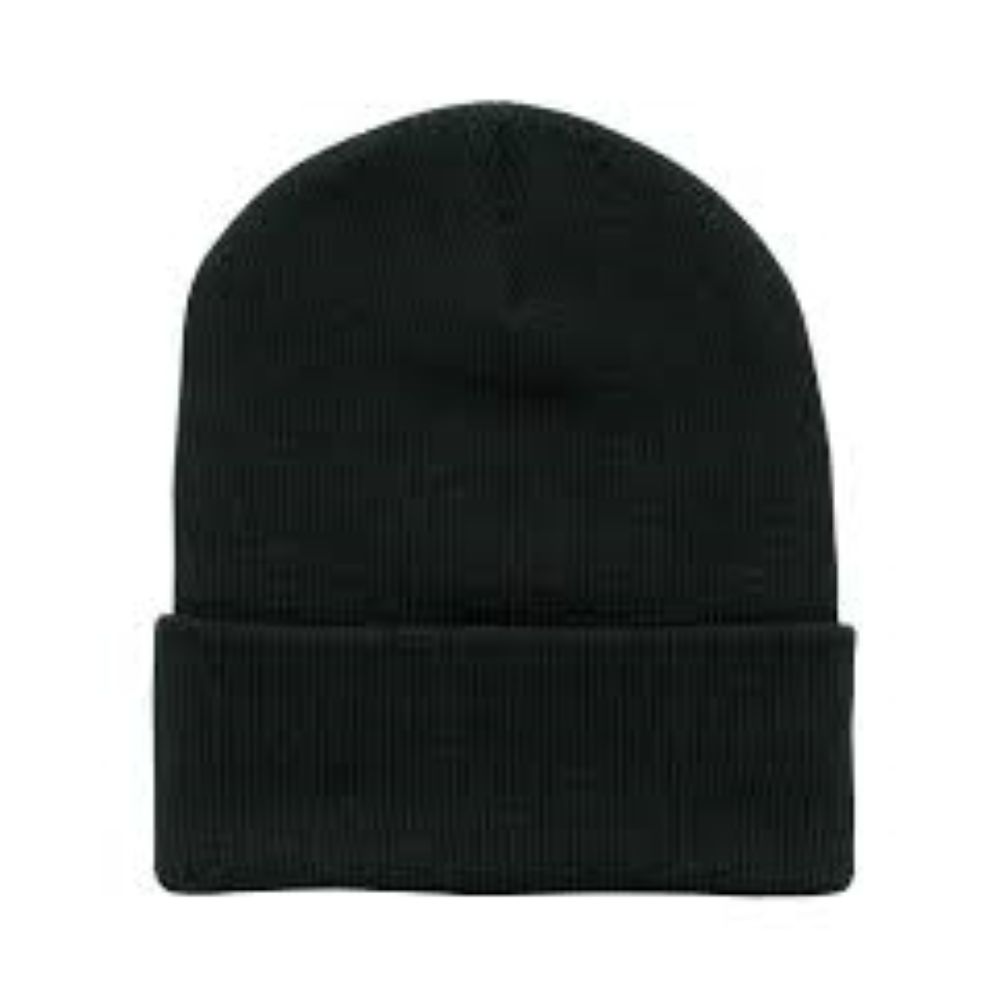Child Black Knitted Adult Polyester Hat (0 vat) - Click Image to Close