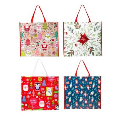 Christmas Bag for Life 44 x 39cm ( Assorted Designs ) - Click Image to Close