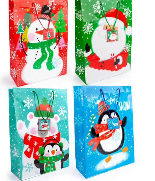 *** OFFER *** Single XL Fun Character Gift Bag - Click Image to Close