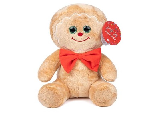 Gingerbread Man Sitting 25cm - Click Image to Close