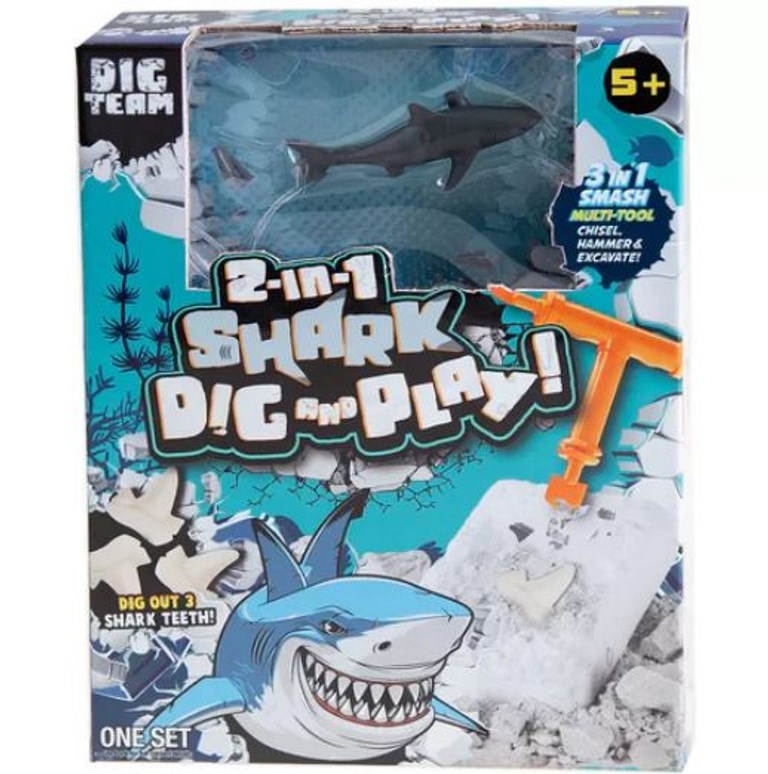 2 In 1 Shark Dig And Play - Click Image to Close