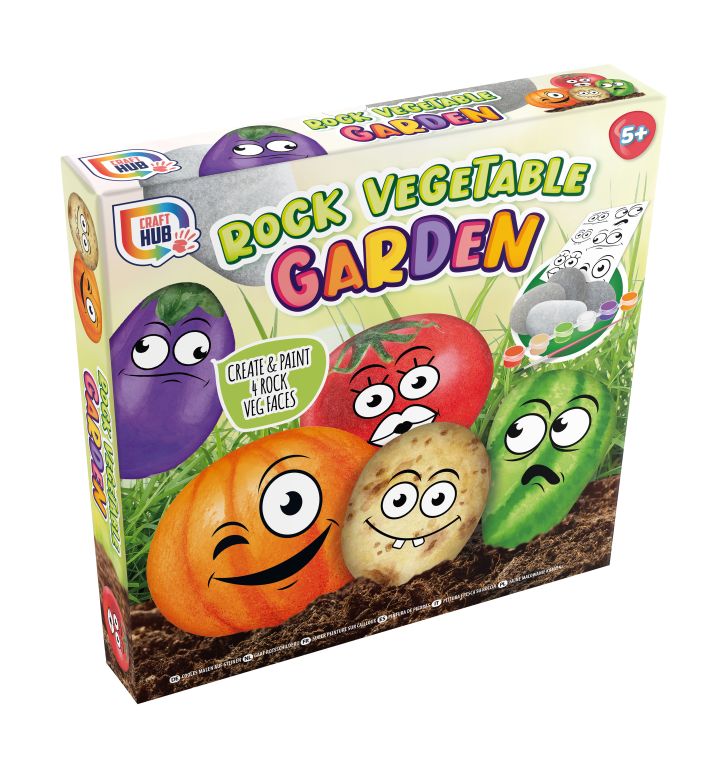 Rock Painting Vegetable Garden - Click Image to Close