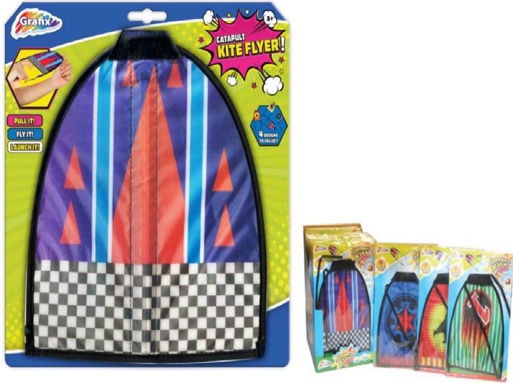 Finger Catapult Kite Flyer ( Assorted Designs ) - Click Image to Close