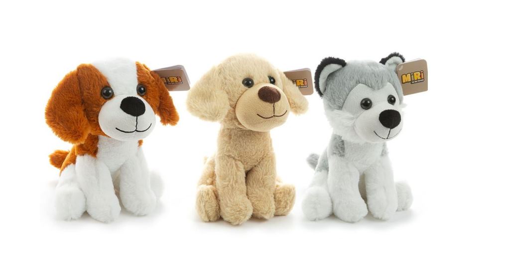 Plush Puppy 25cm ( Assorted Colours ) - Click Image to Close
