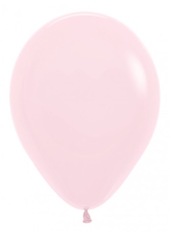 Sempertex 12" Pastel Matte Pink Latex Balloons 12 Pack - Click Image to Close