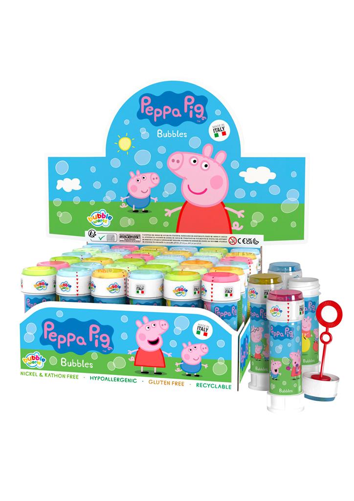 Bubble Tubs Peppa Pig 60ml X 36 ( 43p Each ) - Click Image to Close