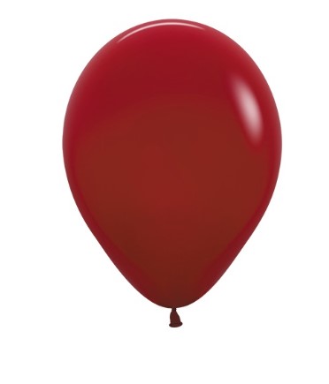 Sempertex 5" Imperial Red Latex Balloons 50 Pack - Click Image to Close
