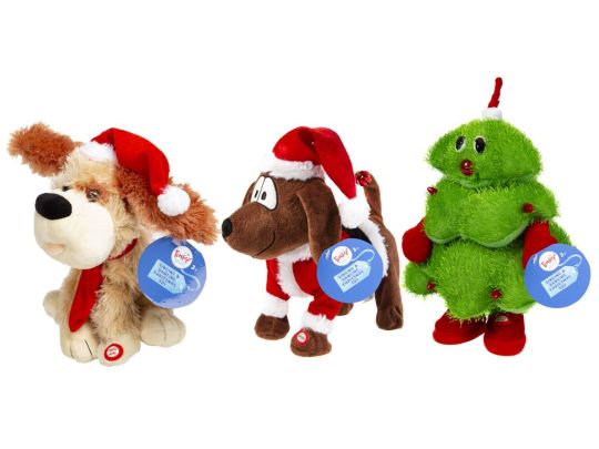 singing christmas toys