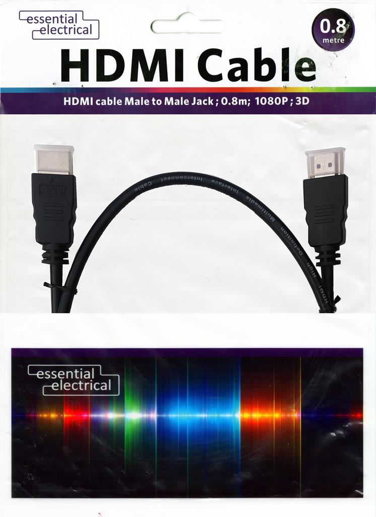 Hdmi Cable 0.8 Metre - Click Image to Close