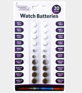 Essential Electrical Watch Batteries