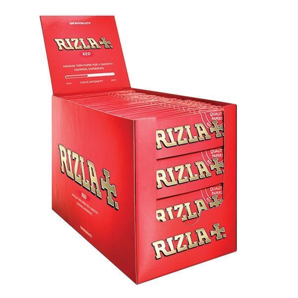 Rizla Red Standard / Regular Paper 100 Pack - Click Image to Close