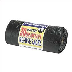 Heavy Duty Deluxe Refuse Sacks 20 Pack - Click Image to Close