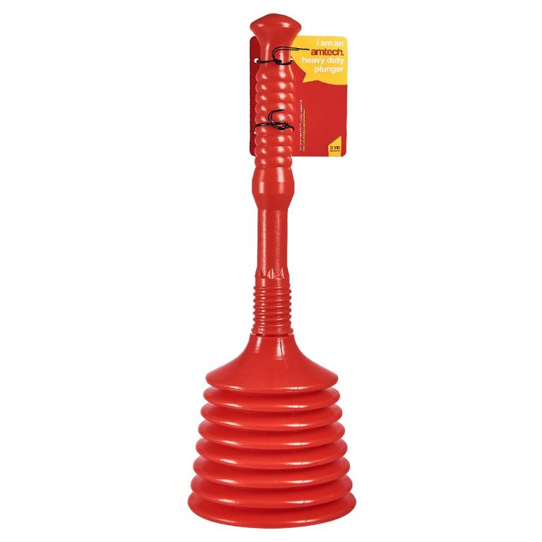 Amtech Heavy Duty Plunger Large - Click Image to Close