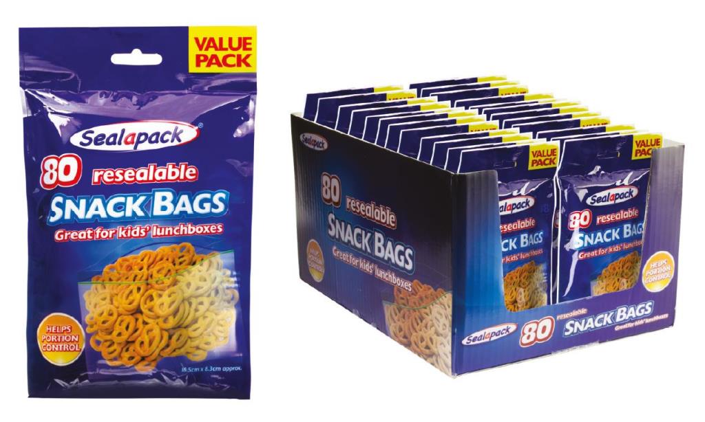 Snack Bags 70 Pack - Click Image to Close