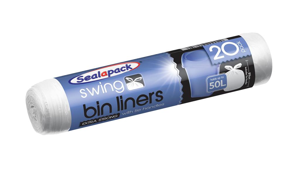 20 Pack Swing Bin Liners ( Frag Free ) - Click Image to Close