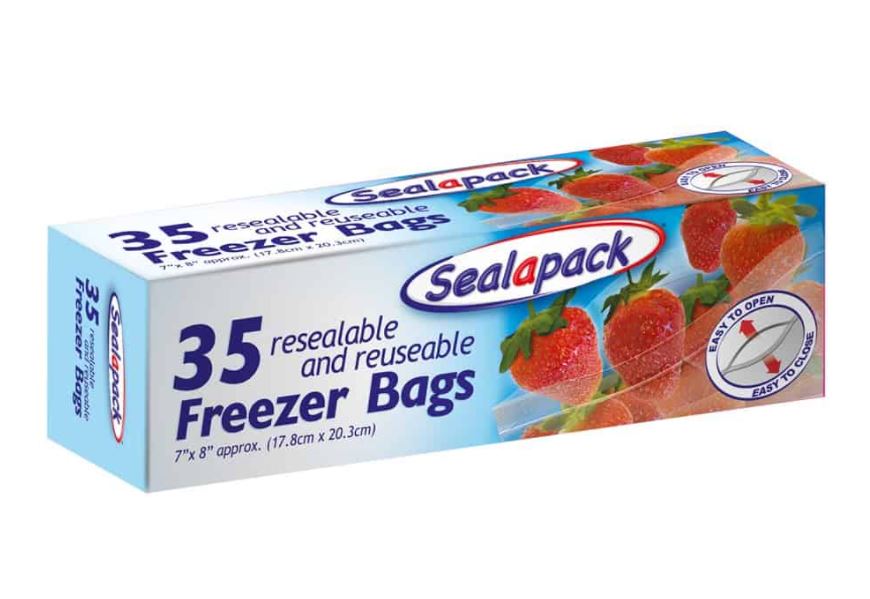 Freezer Bag 35 Pack - Click Image to Close