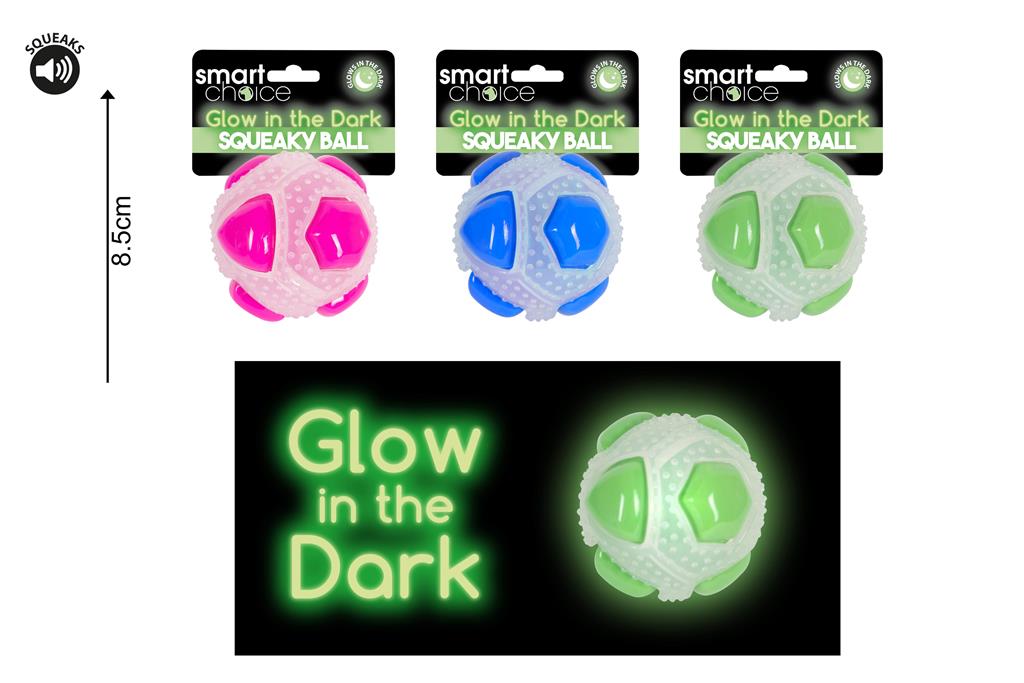 Glow In The Dark Ball Dog Toy - Click Image to Close