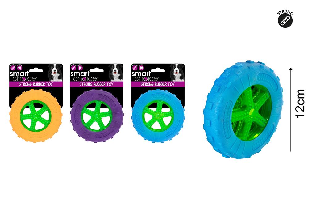 Strong Rubber Tyre Dog Toy - Click Image to Close