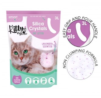 Non Clump Scented Silica Cat Litter 3l