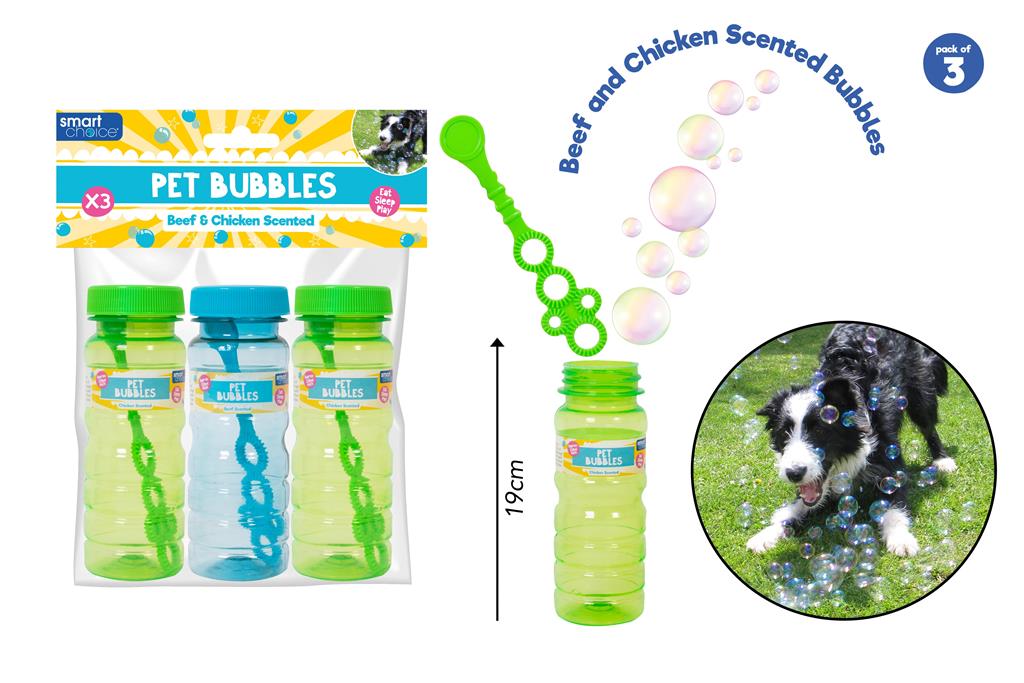 Smart Choice Scented Pet Bubbles 3 Pack - Click Image to Close