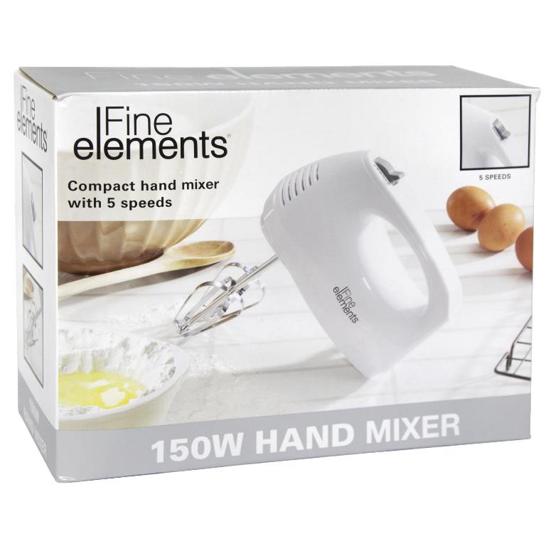 Fine Elements 150W Hand Mixer - Click Image to Close