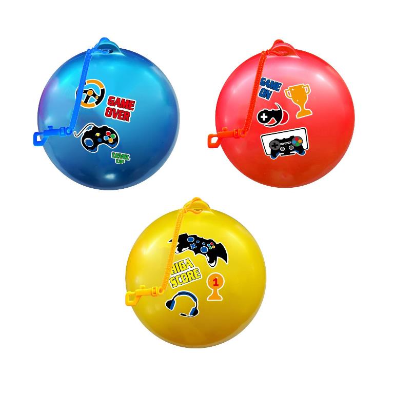 Gamer 10" ( 25cm ) Fruit Scented Ball With Keychain - Click Image to Close