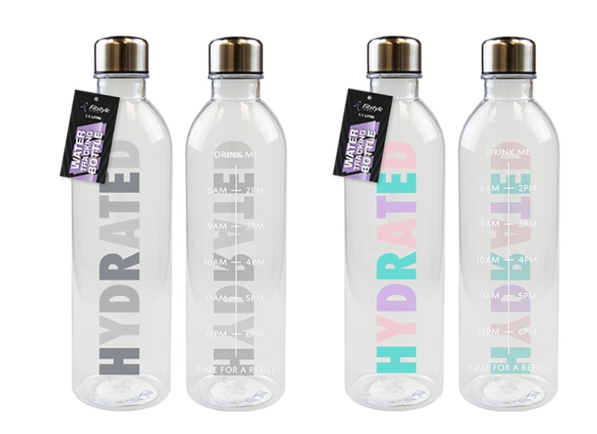 Hydrating Water Bottle Tracker 1.1L - Click Image to Close