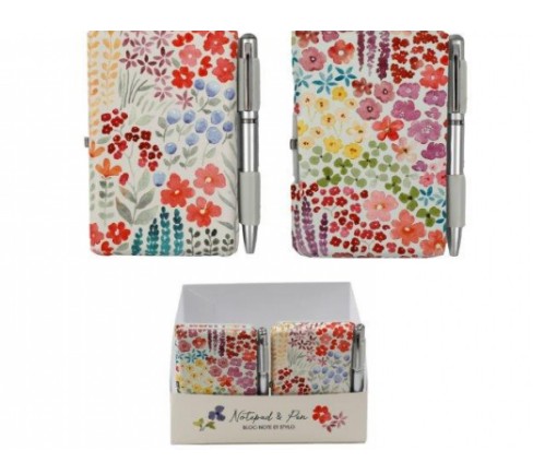 Meadow Spring Notebook & Pen Set - Click Image to Close