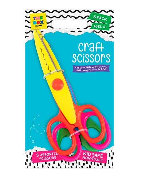 Craft Scissors 3pk - Click Image to Close