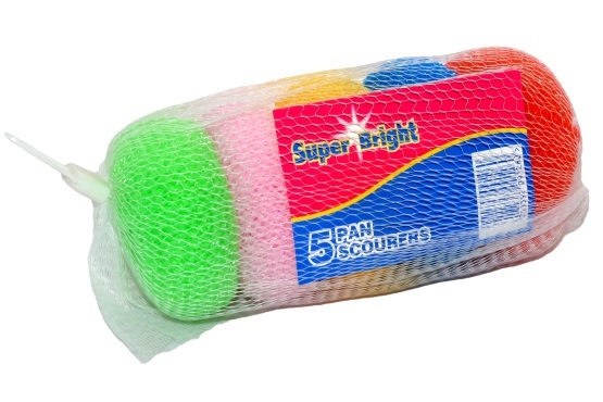 Superbright Pan Scourers 5 Pack - Click Image to Close