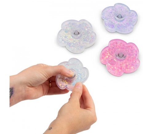 Liquid Glitter Fidget Spinner - Click Image to Close
