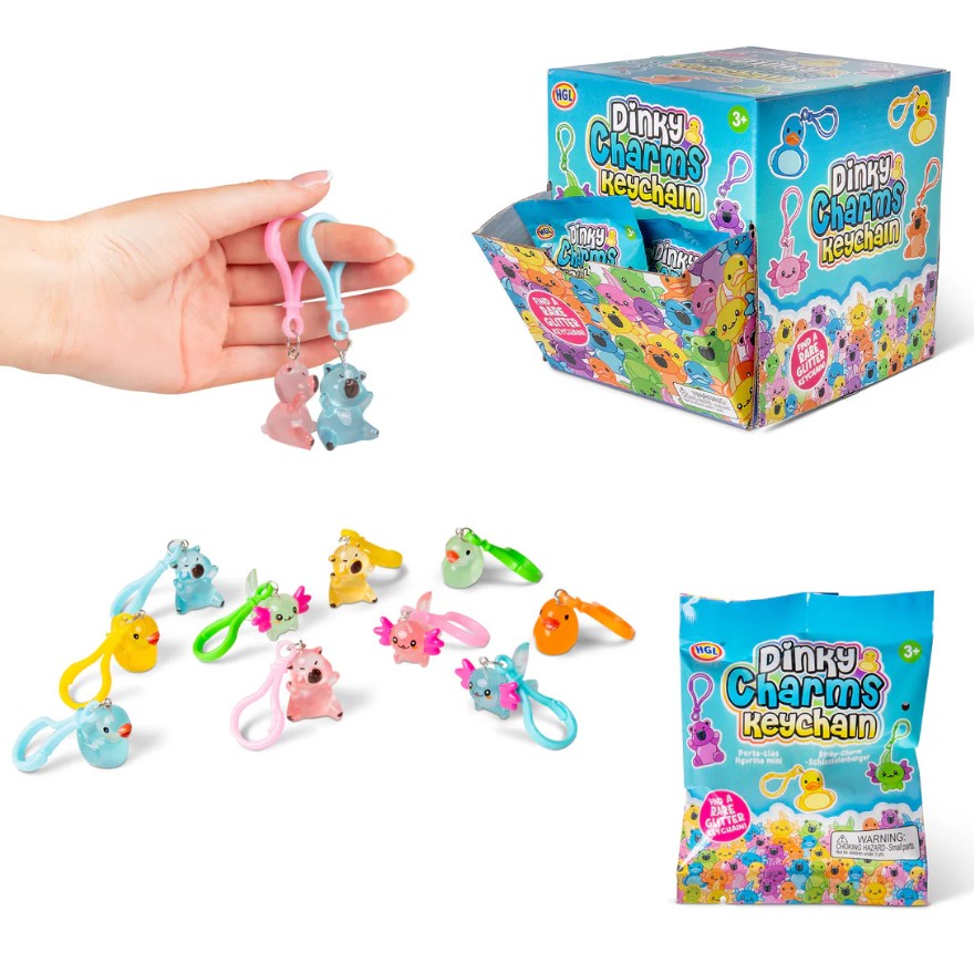 Dinky Charm Keychains - Click Image to Close