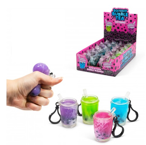 Scrunchems Bubble Tea Keychain - Click Image to Close