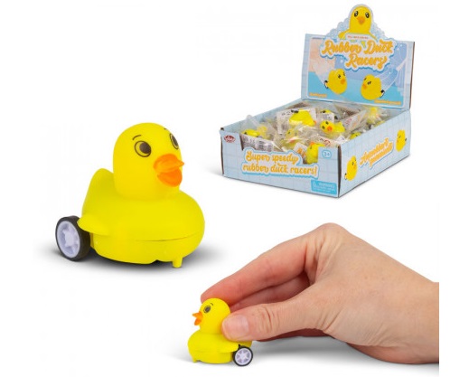 Pull Back & Go Rubber Duck Racers - Click Image to Close