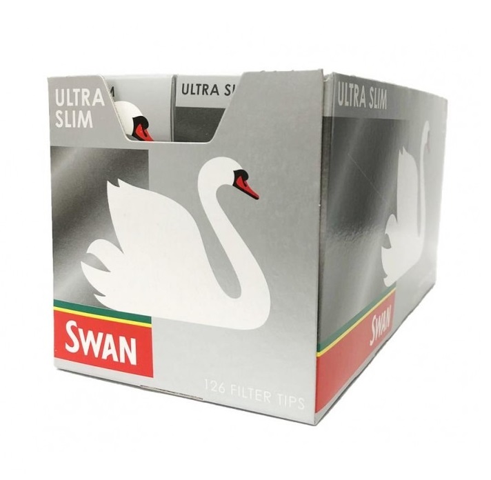 Swan Ultra Slim Filter Tips X 20 - Click Image to Close