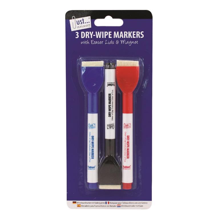 Tallon 3 Magnetic Drywipe Eraser - Click Image to Close