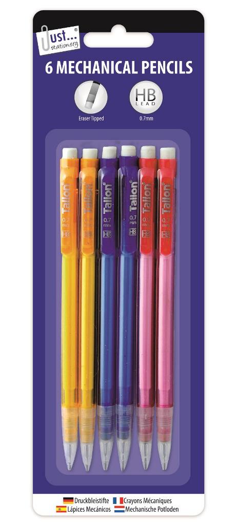 Tallon Mechanical Pencil 6 Pack - Click Image to Close
