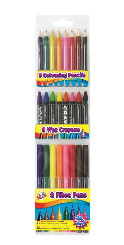 Tallon 24Pc Colouring Set - Click Image to Close