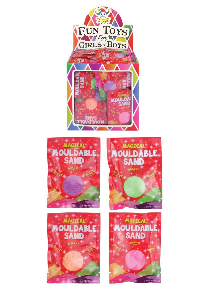 Mouldable Putty Sand 20g Bag X 60 ( 23p Each ) - Click Image to Close