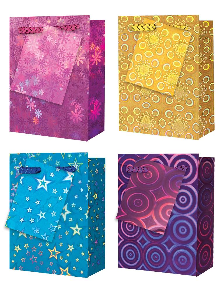 Holographic Gift Bag Small (11 x 14 x 6cm) - Click Image to Close