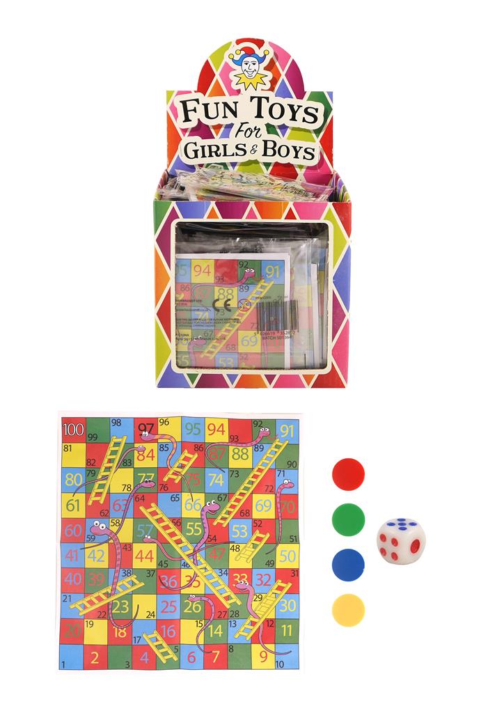 Snakes And Ladders Game X 72 ( 13p Each ) - Click Image to Close