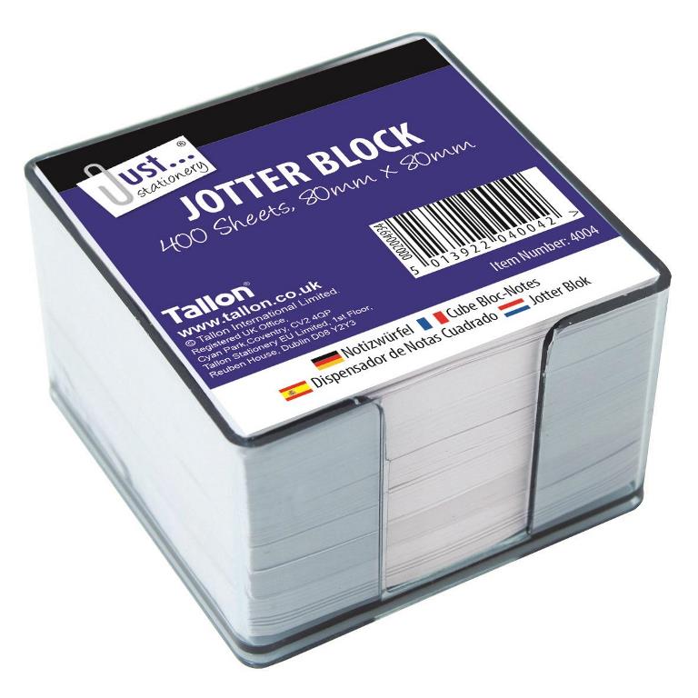 Jotter Block 400 Sheets In Plastic Case - Click Image to Close