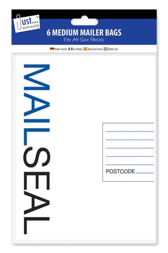 Mailer Bags Medium 240 X 320 6 Pack - Click Image to Close