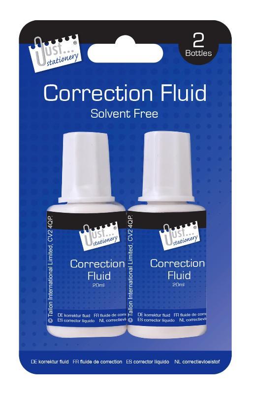 2 Bottles of Correction Fluid - Click Image to Close