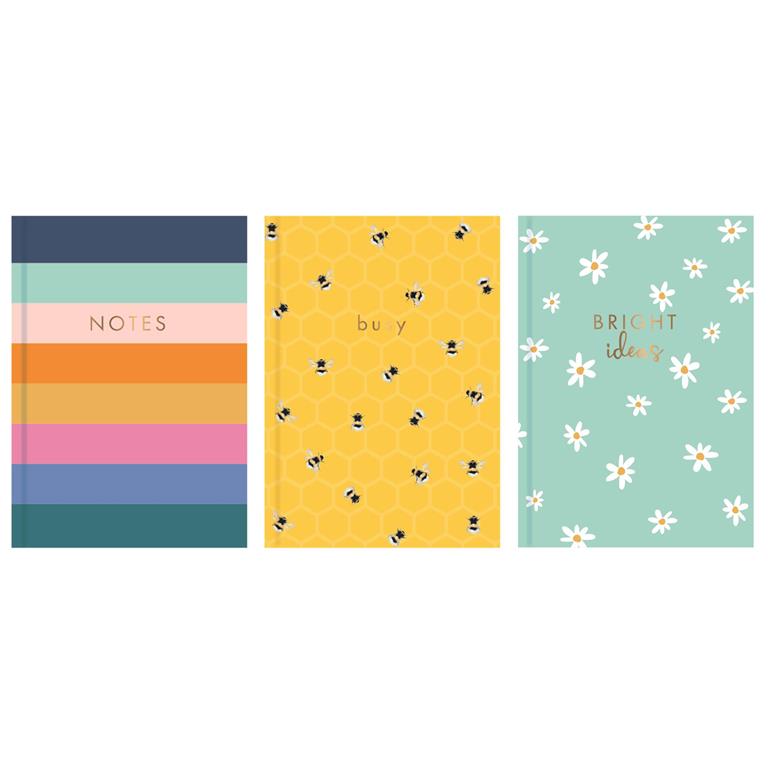 A4 Hardback Notebook Brights Design - Click Image to Close